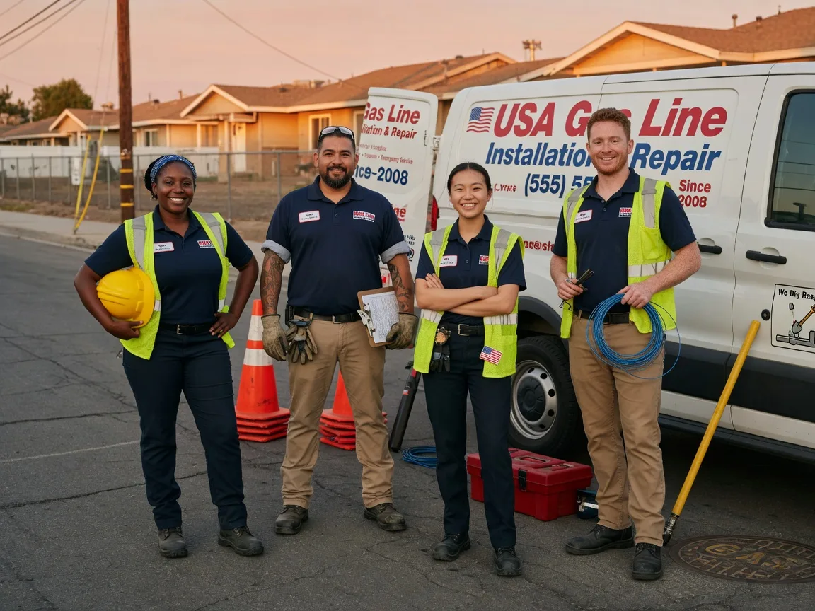 Gas Line Installation company in Cutler, CA